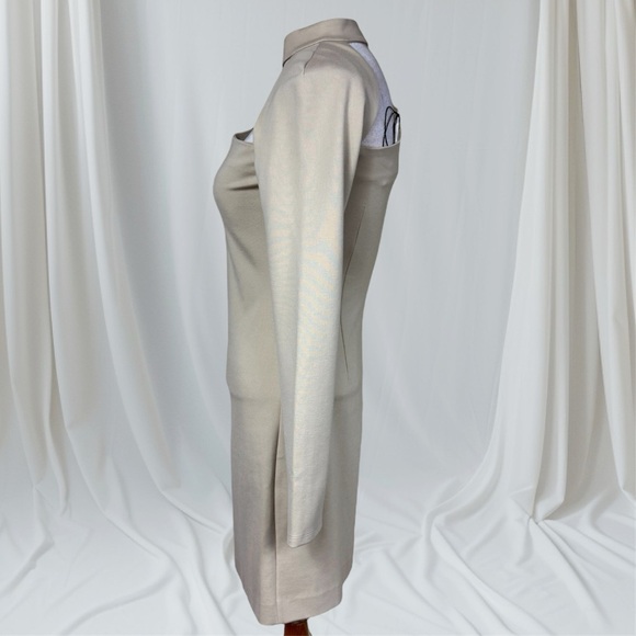 Alexis Revolve NWT Ambrose Cut Out Mini Dress in Neutral ‘Sand’ Tan size Medium - Picture 4 of 10